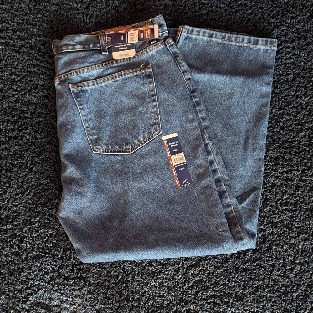 NWT-George Men's Blue Jeans